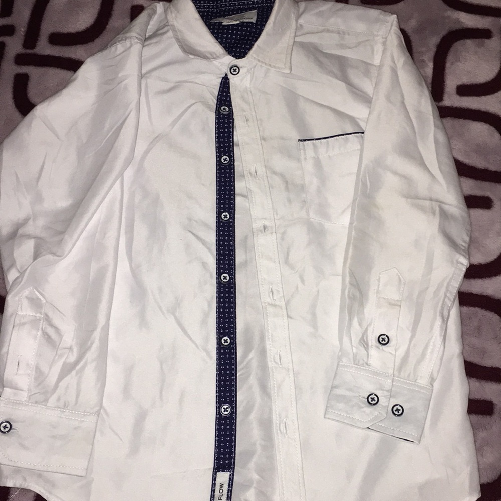 Boy button down sleeve